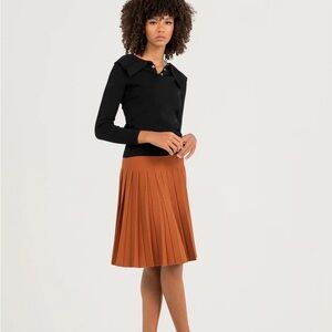NWT Aleeza Paris 23” Wonder Skirt in Burnt Orange Size 2XL